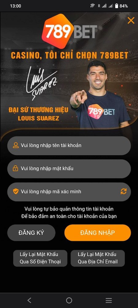 Nhập thông tin người chơi đăng ký Nhập thông tin người chơi đăng ký