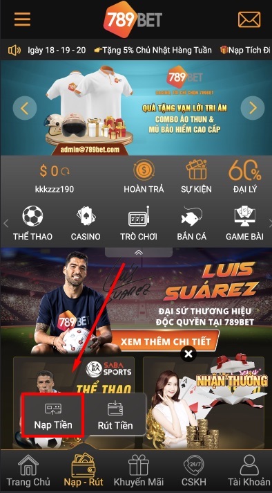 Vào nhà cái chọn nạp tiền 789BET Vào nhà cái chọn nạp tiền 789BET