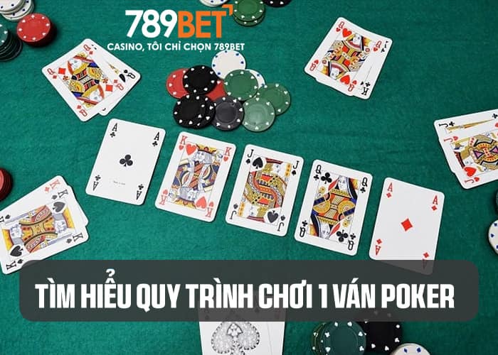 1 ván Poker sẽ trải qua 4 vòng đấu 1 ván Poker sẽ trải qua 4 vòng đấu