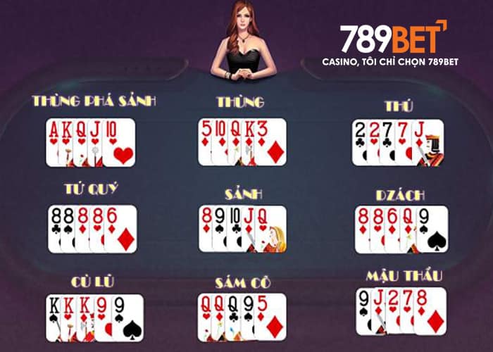 Các liên kết bài trong Mậu Binh Các liên kết bài trong Mậu Binh