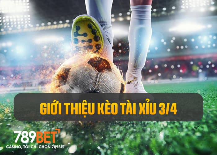 Tài xỉu 3/4 là một kèo phổ biến trong cá cược bóng đá Tài xỉu 3/4 là một kèo phổ biến trong cá cược bóng đá